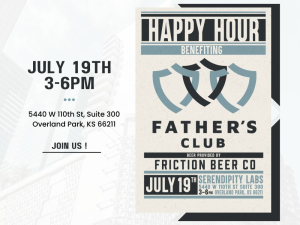July 19th Happy Hour Benefiting Father's Club